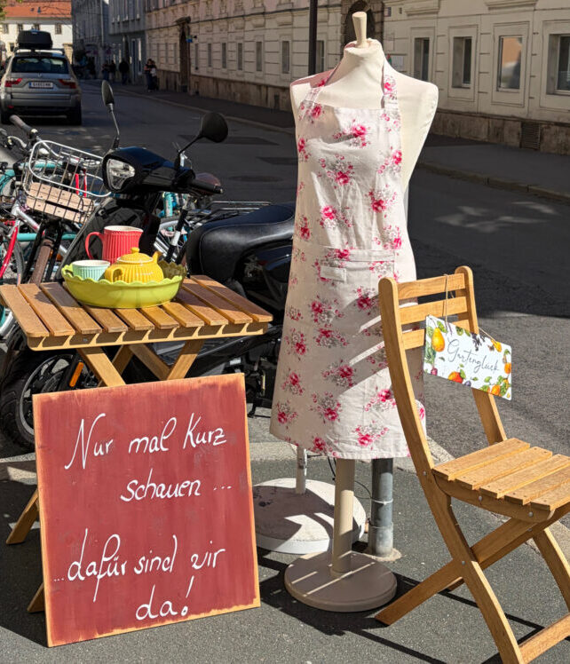 Berlinchen, der Laden am Karmeliterplatz in Graz
